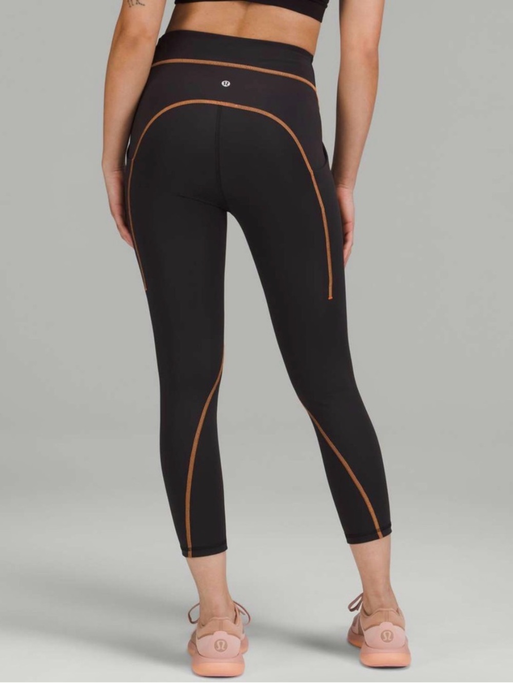LULULEMON Power Thru High-Rise Crop